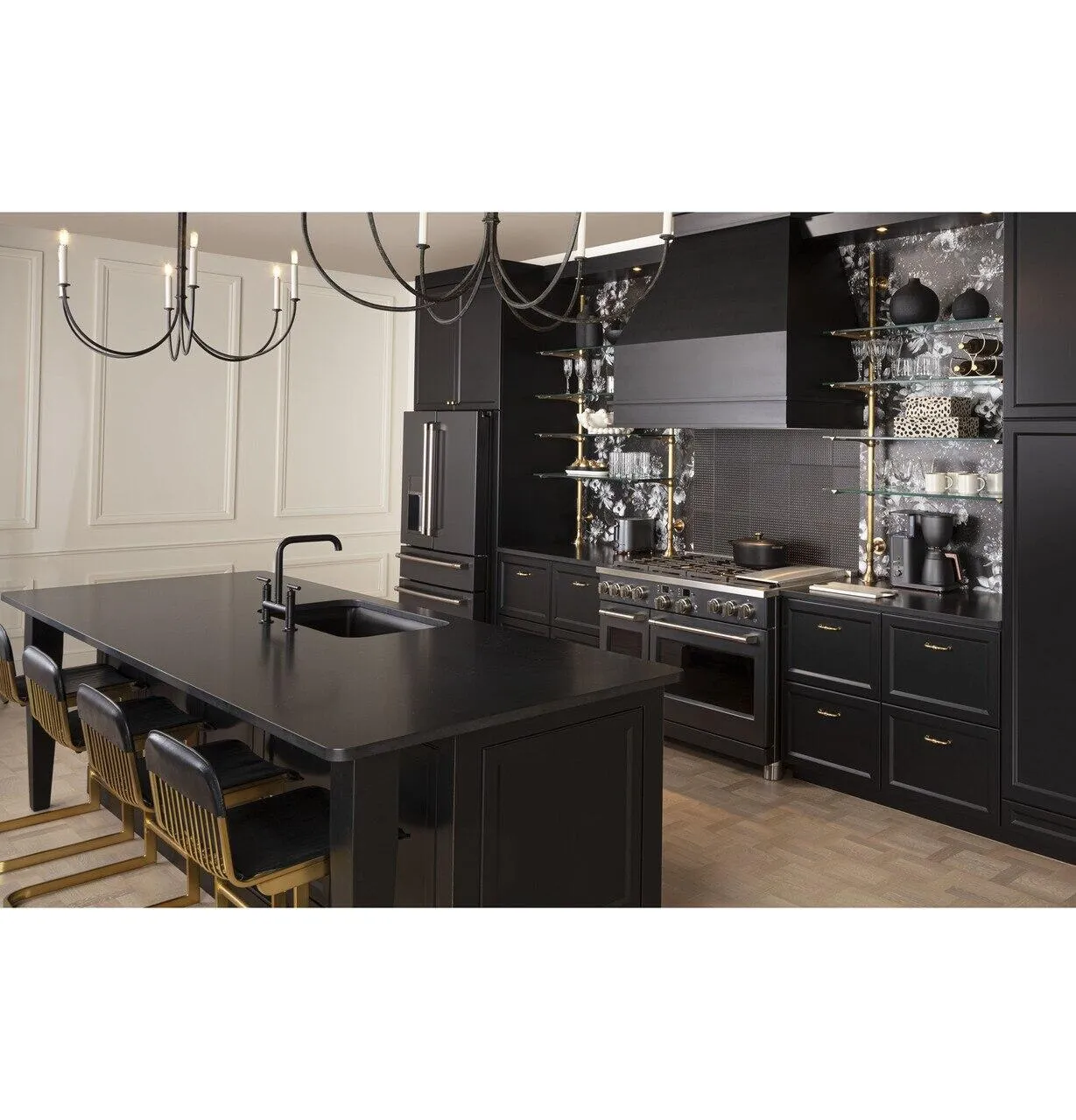 Cafe C2Y486P3TD1 Caf&#8482; 48" Smart Dual-Fuel Commercial-Style Range With 6 Burners And Griddle (Natural Gas)