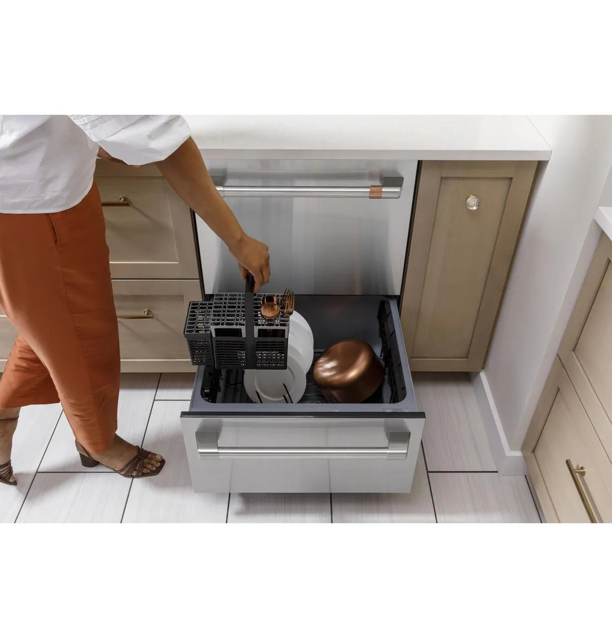 Cafe CDD420P4TW2 Caf&#8482; Dishwasher Drawer