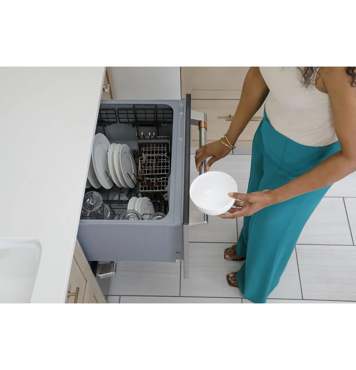 Cafe CDD420P4TW2 Caf&#8482; Dishwasher Drawer