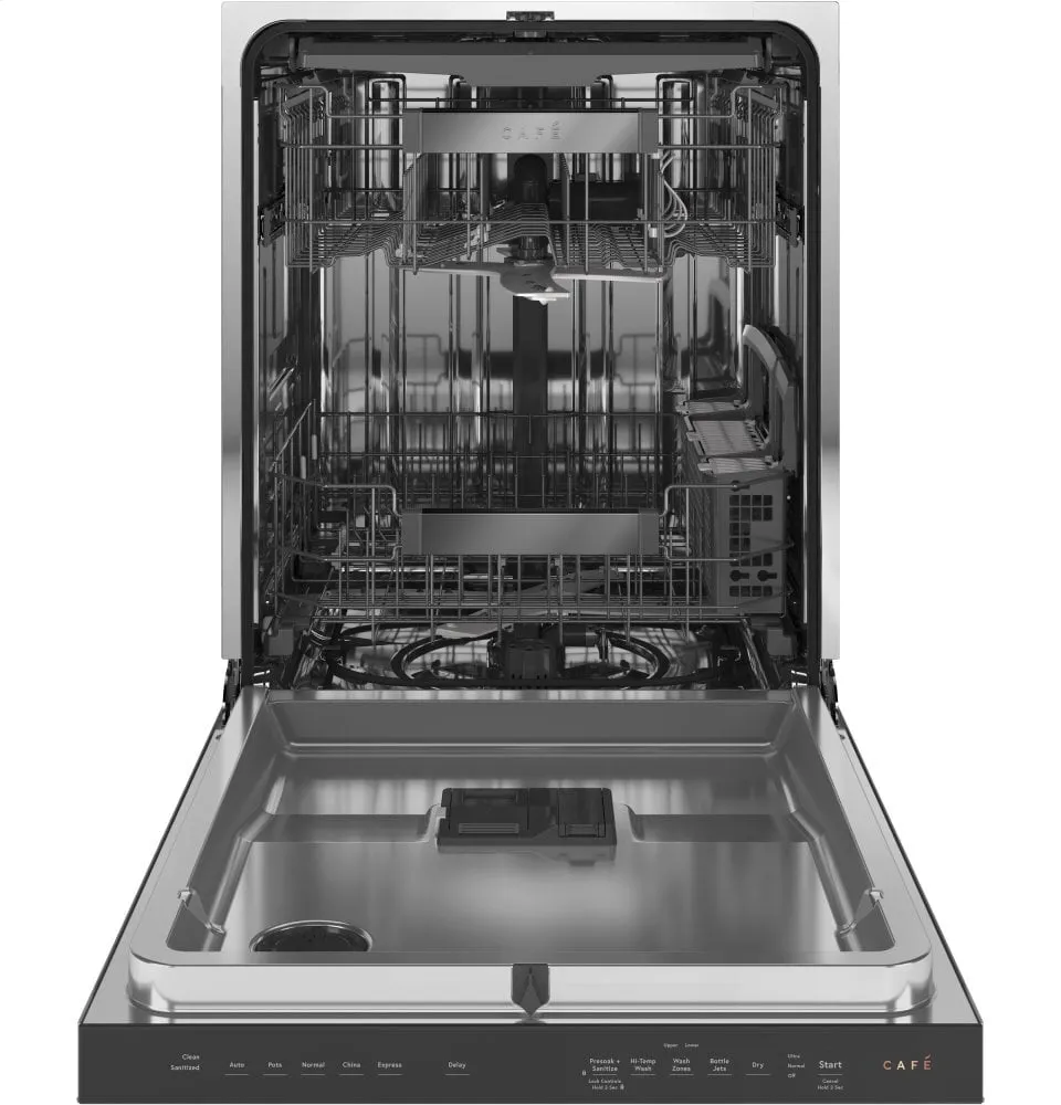 Cafe CDT805M5NS5 Caf Stainless Steel Interior Dishwasher With Sanitize And Ultra Wash & Dry In Platinum Glass