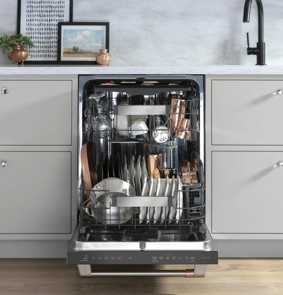 Cafe CDT805P2NS1 Caf Stainless Steel Interior Dishwasher With Sanitize And Ultra Wash & Dry