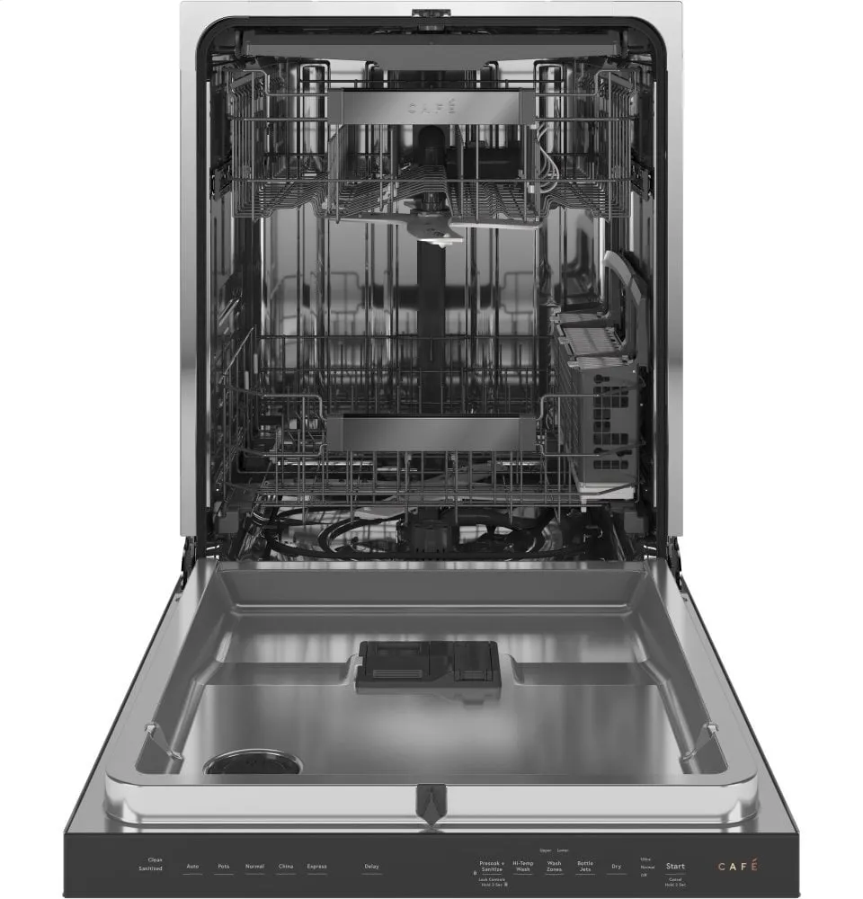 Cafe CDT845M5NS5 Caf Stainless Steel Interior Dishwasher With Sanitize And Ultra Wash & Dry In Platinum Glass