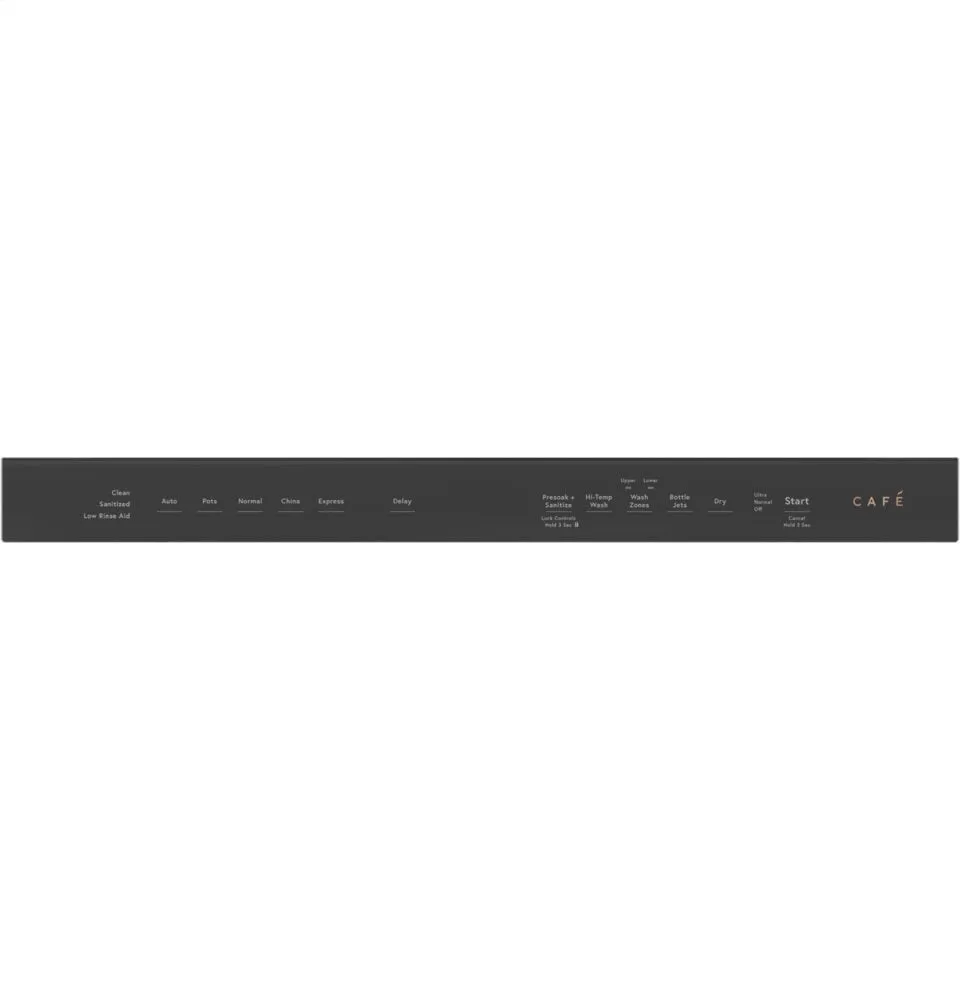 Cafe CDT845M5NS5 Caf Stainless Steel Interior Dishwasher With Sanitize And Ultra Wash & Dry In Platinum Glass