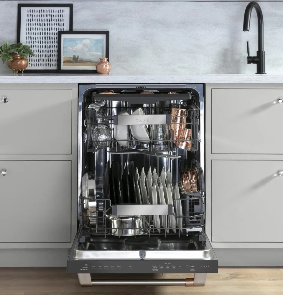 Cafe CDT845P2NS1 Caf Stainless Steel Interior Dishwasher With Sanitize And Ultra Wash & Dry