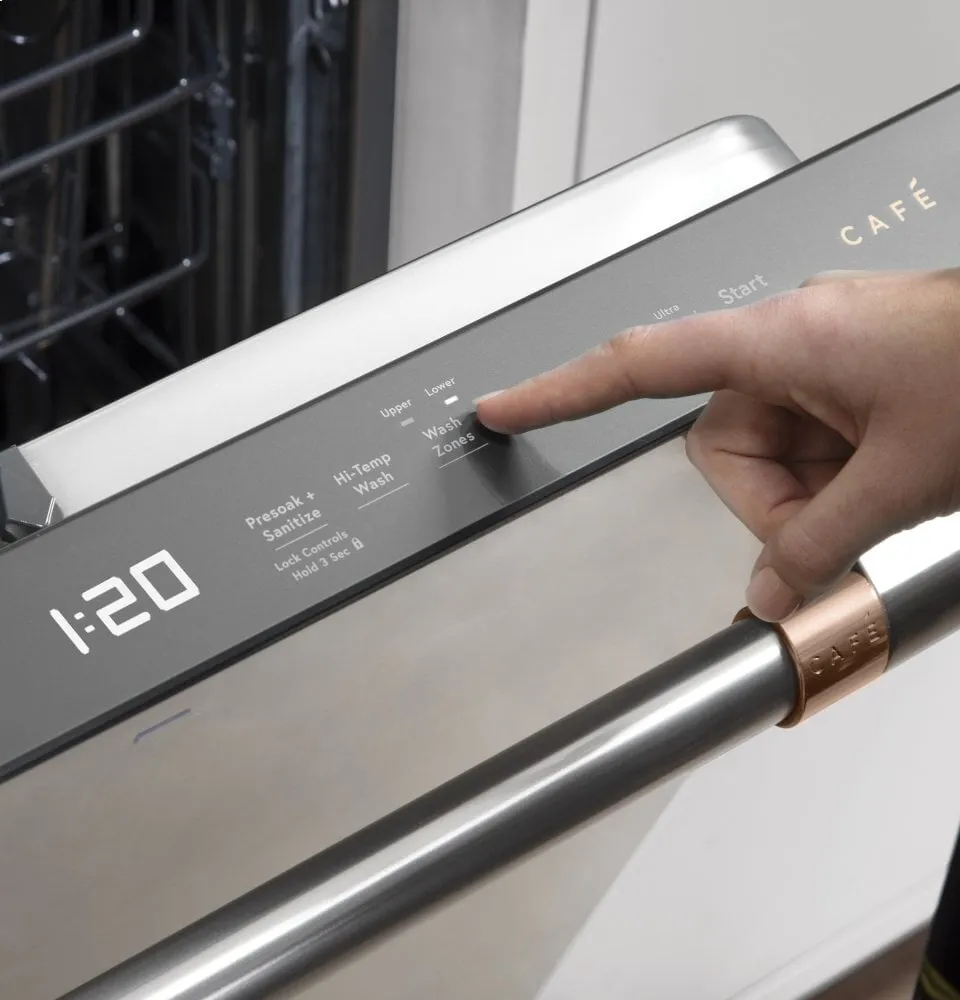 Cafe CDT845P2NS1 Caf Stainless Steel Interior Dishwasher With Sanitize And Ultra Wash & Dry