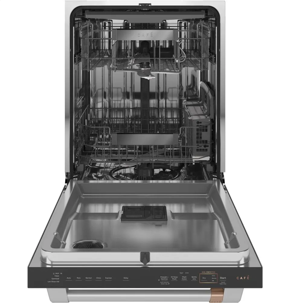Cafe CDT875P2NS1 Caf Smart Stainless Steel Interior Dishwasher With Sanitize And Ultra Wash & Dual Convection Ultra Dry