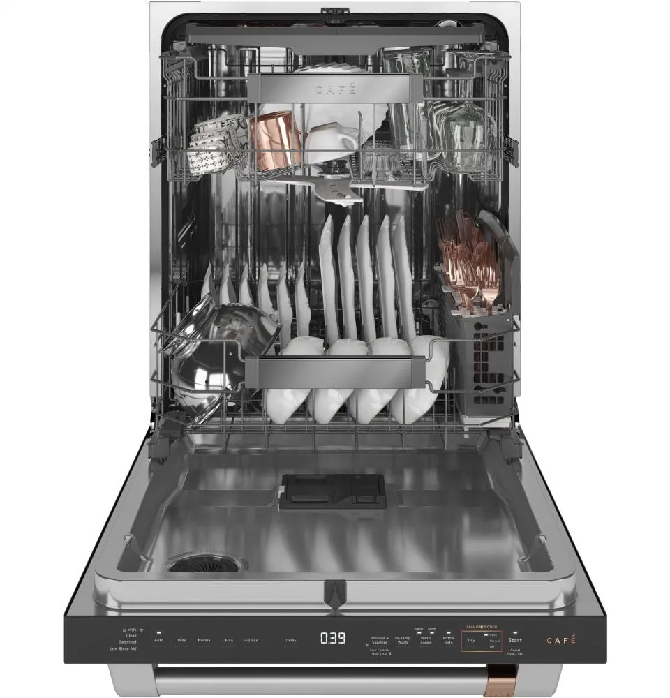 Cafe CDT875P3ND1 Caf Smart Stainless Steel Interior Dishwasher With Sanitize And Ultra Wash & Dual Convection Ultra Dry
