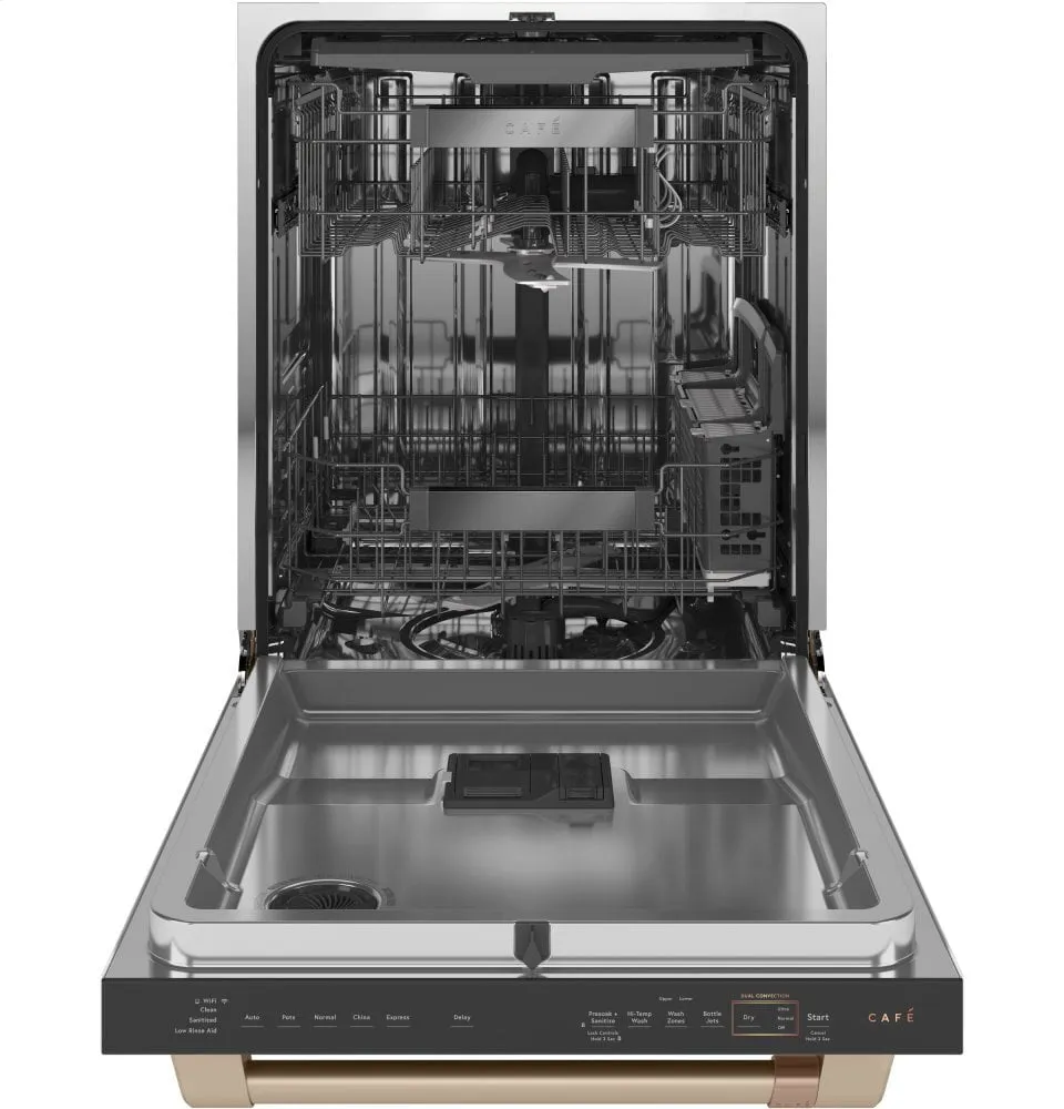 Cafe CDT875P4NW2 Caf Smart Stainless Steel Interior Dishwasher With Sanitize And Ultra Wash & Dual Convection Ultra Dry