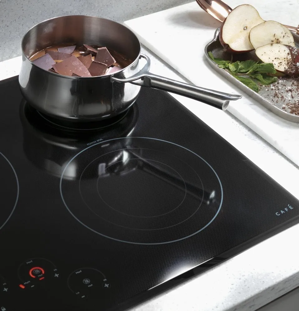 Cafe CEP90301NBB Caf 30" Touch-Control Electric Cooktop