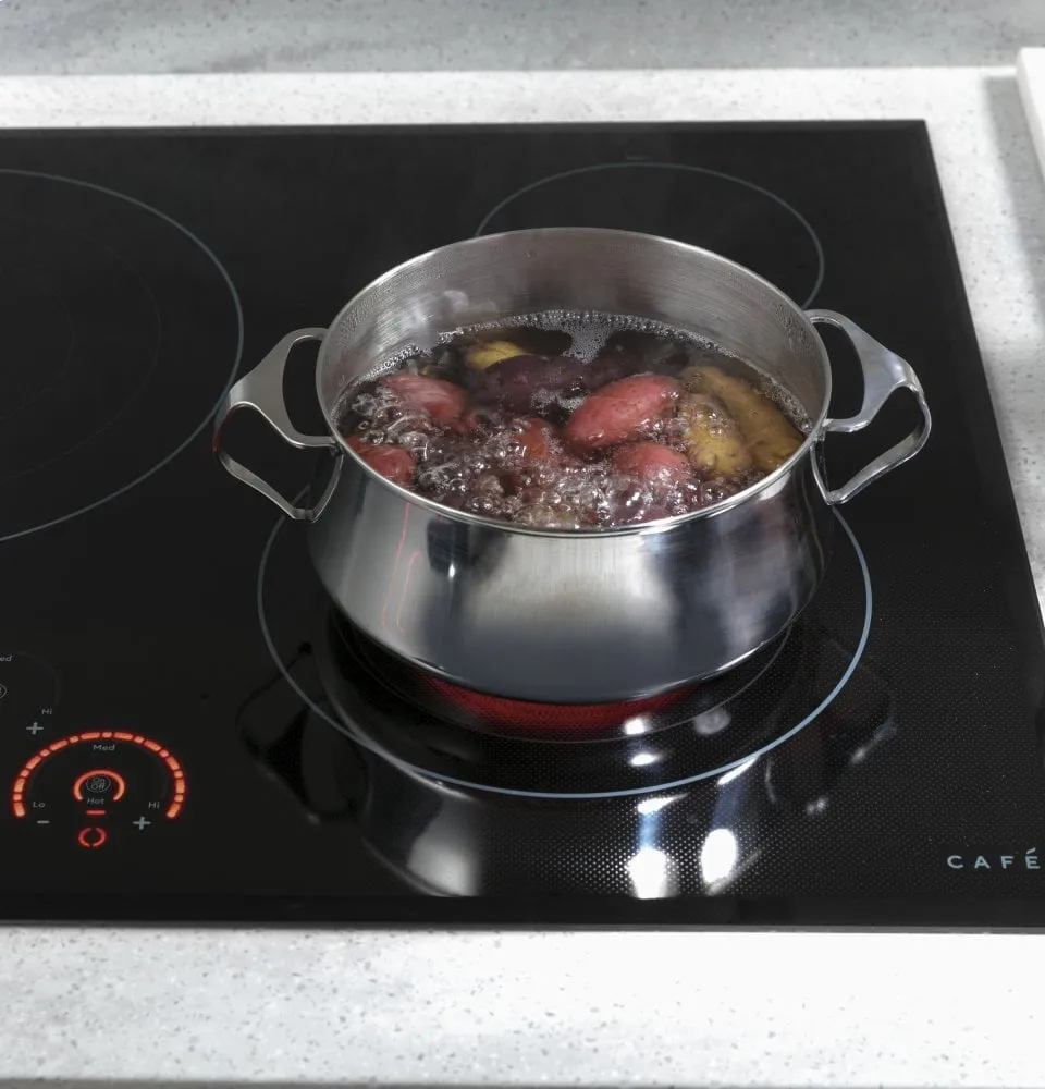 Cafe CEP90301NBB Caf 30" Touch-Control Electric Cooktop