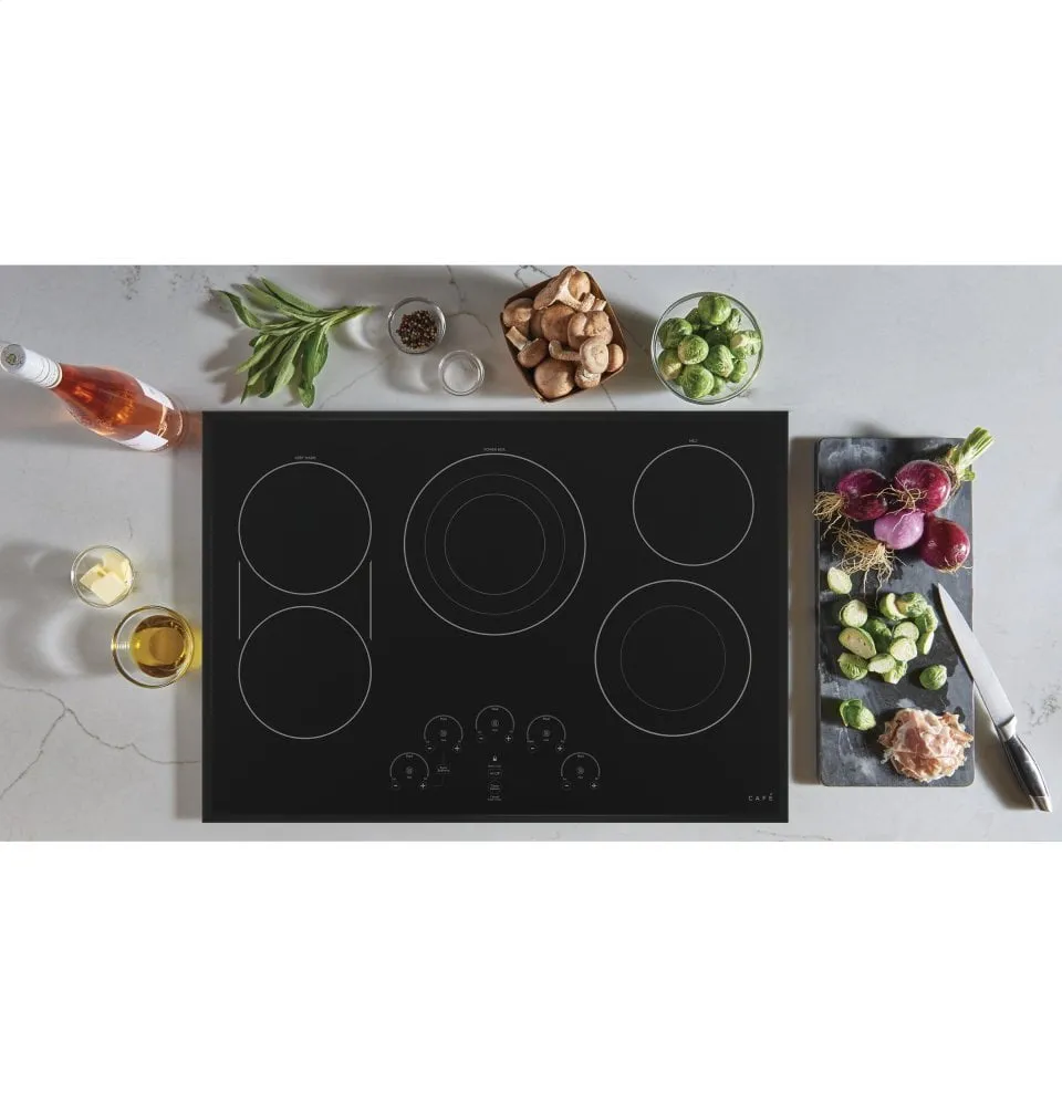 Cafe CEP90301NBB Caf 30" Touch-Control Electric Cooktop