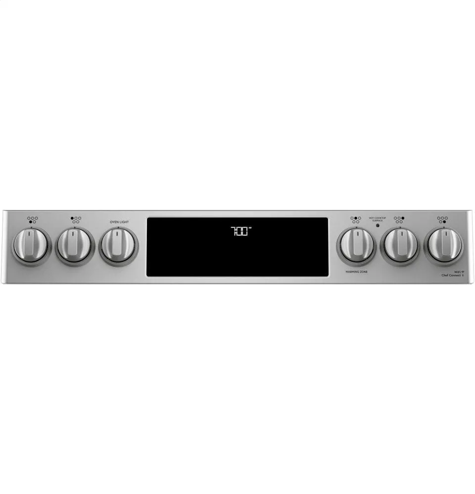Cafe CES700P2MS1 Caf 30" Smart Slide-In, Front-Control, Radiant And Convection Range
