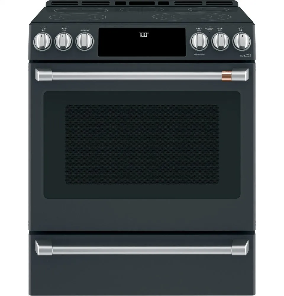 Cafe CES700P3MD1 Caf 30" Smart Slide-In, Front-Control, Radiant And Convection Range