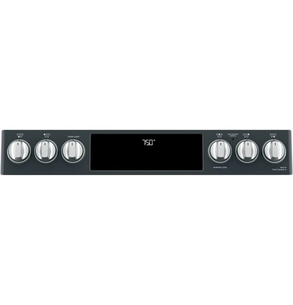 Cafe CES750P3MD1 Caf 30" Smart Slide-In, Front-Control, Radiant And Convection Double-Oven Range