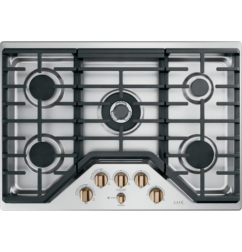 Cafe CGP95303MS2 Caf 30" Gas Cooktop
