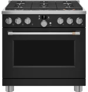 Cafe CGY366P3TD1 Caf&#8482; 36" Smart All-Gas Commercial-Style Range With 6 Burners (Natural Gas)