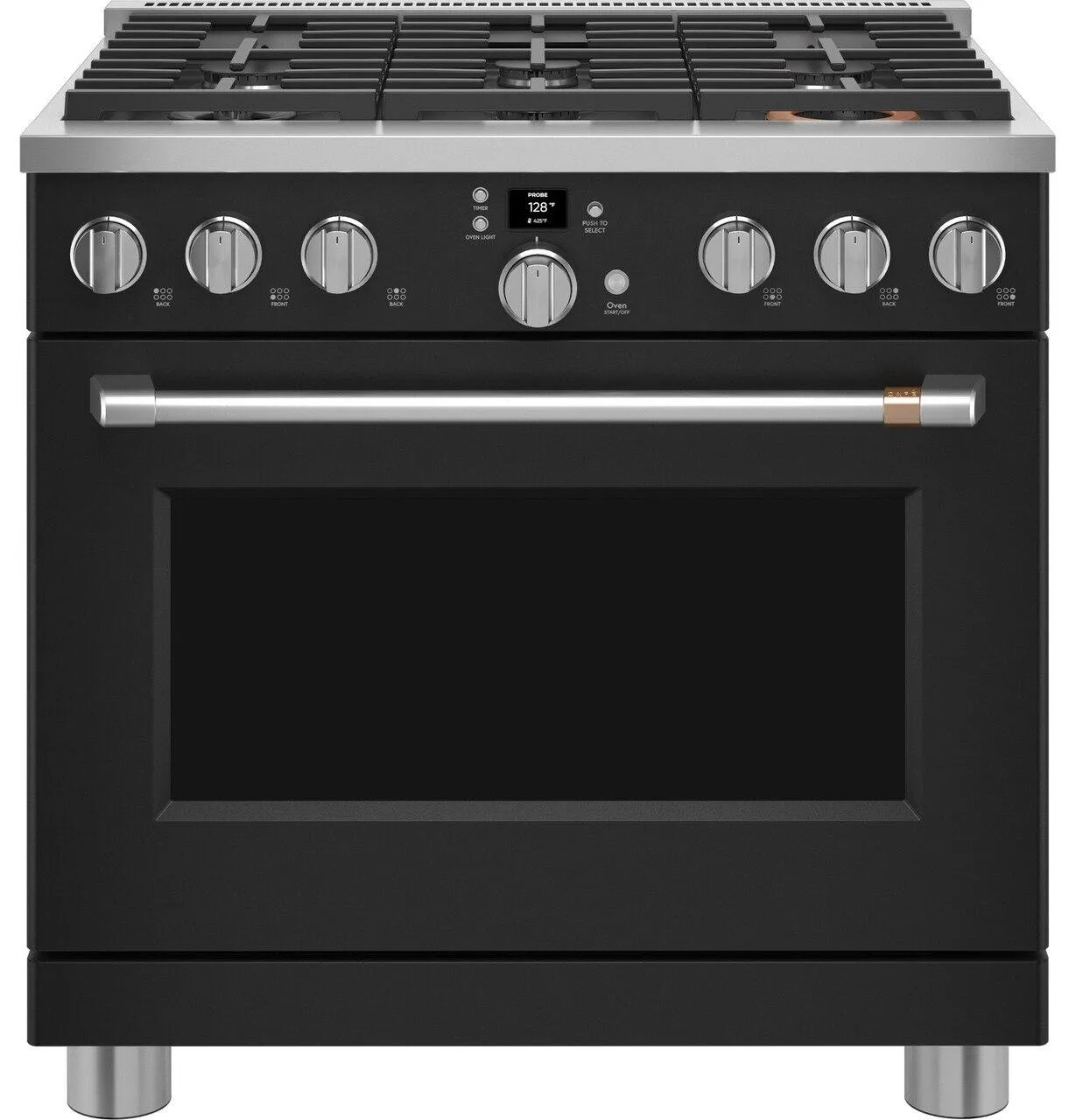 Cafe CGY366P3TD1 Caf&#8482; 36" Smart All-Gas Commercial-Style Range With 6 Burners (Natural Gas)
