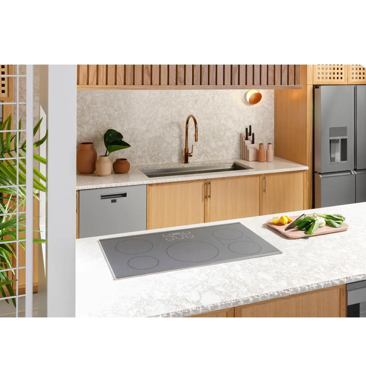 Cafe CHP90361TBB Caf&#8482; Series 36" Built-In Touch Control Induction Cooktop