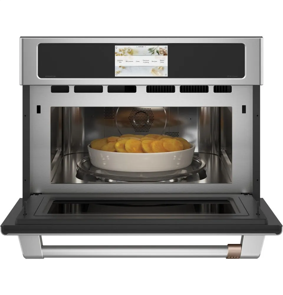 Cafe CSB912P2NS1 Caf 27" Smart Five In One Oven With 120V Advantium Technology