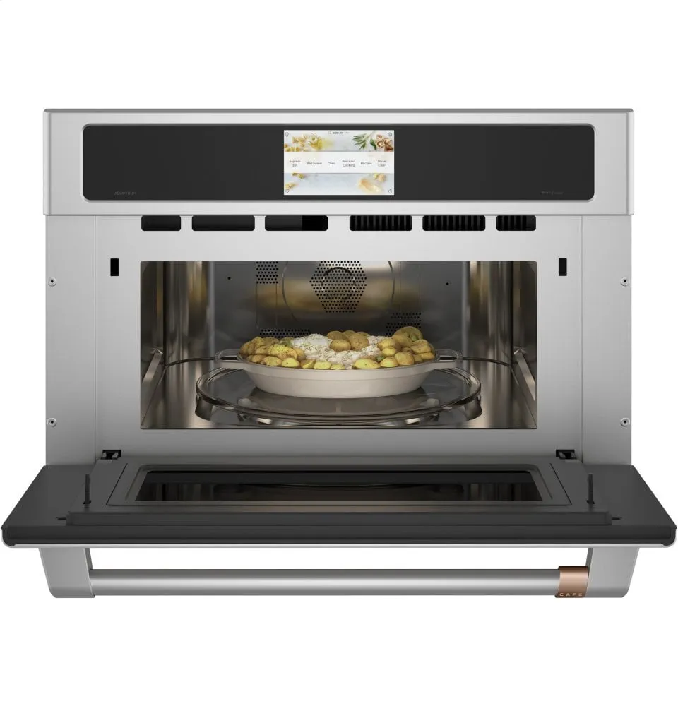 Cafe CSB913P2NS1 Caf 30" Smart Five In One Oven With 120V Advantium Technology