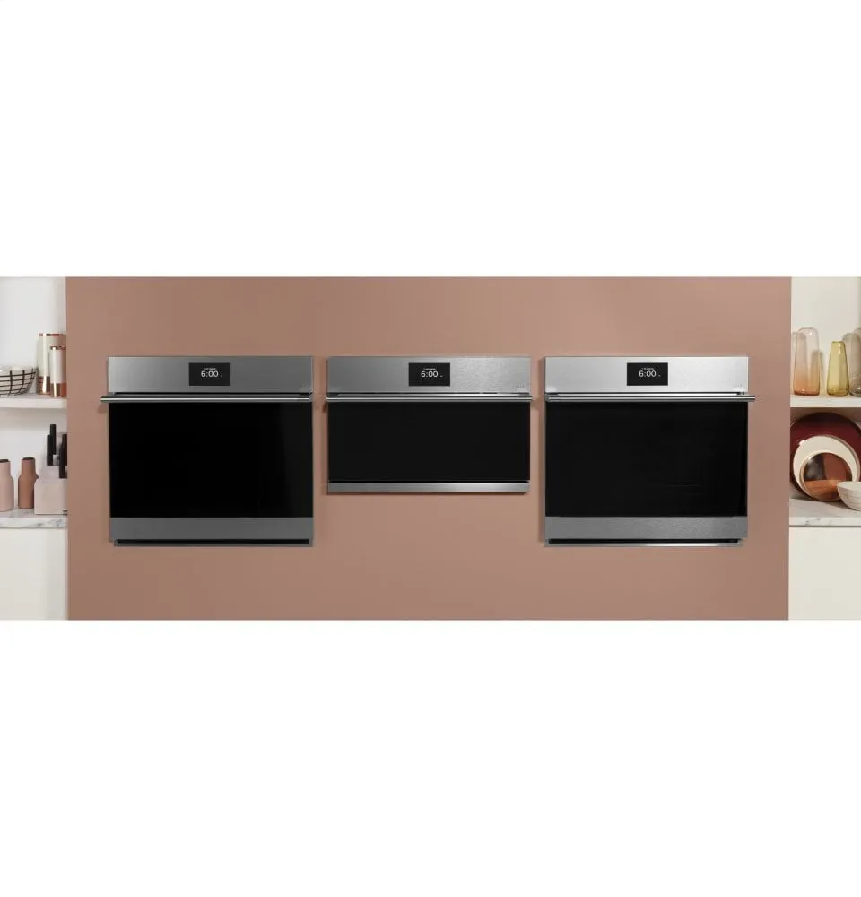 Cafe CSB923M2NS5 Caf 30" Smart Five In One Wall Oven With 240V Advantium Technology In Platinum Glass