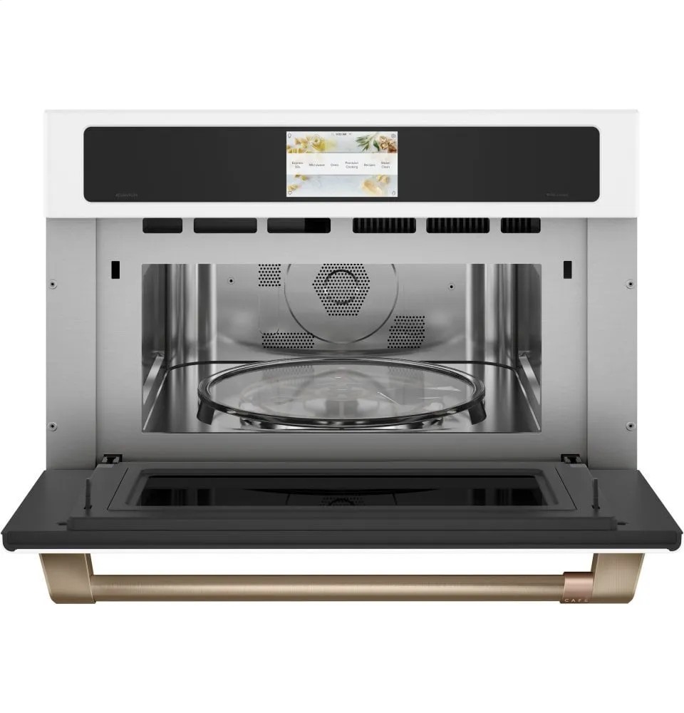 Cafe CSB923P4NW2 Caf 30" Smart Five In One Wall Oven With 240V Advantium Technology
