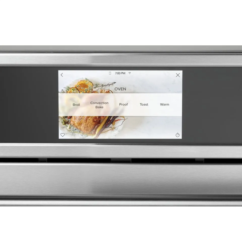 Cafe CSB923P4NW2 Caf 30" Smart Five In One Wall Oven With 240V Advantium Technology