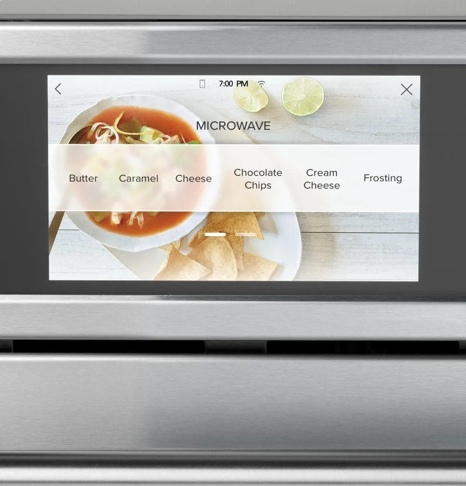 Cafe CSB923P4NW2 Caf 30" Smart Five In One Wall Oven With 240V Advantium Technology