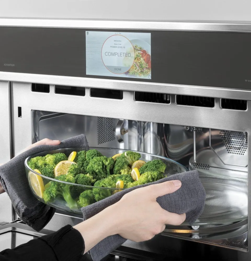 Cafe CSB923P4NW2 Caf 30" Smart Five In One Wall Oven With 240V Advantium Technology