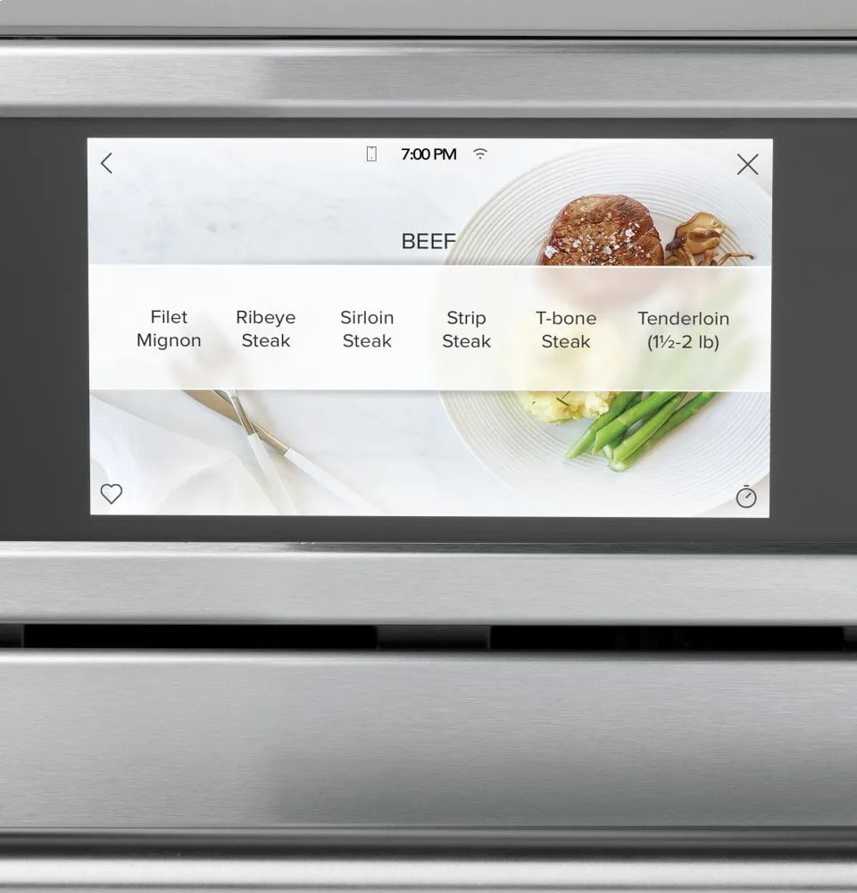 Cafe CSB923P4NW2 Caf 30" Smart Five In One Wall Oven With 240V Advantium Technology