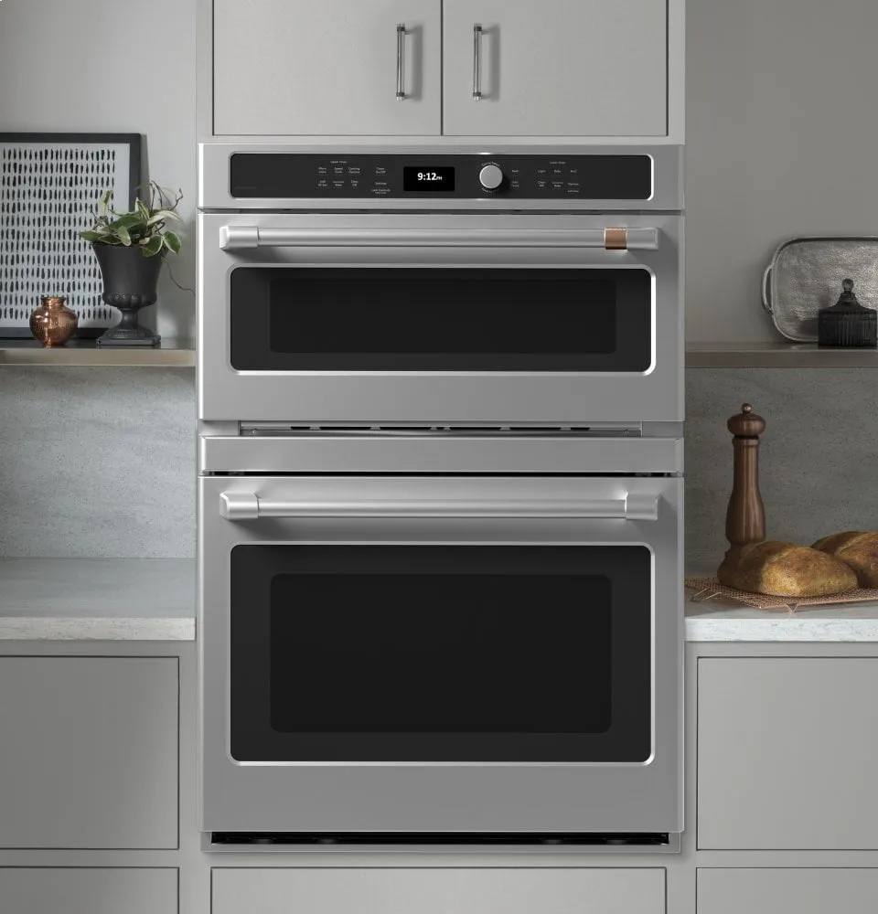 Cafe CTC912P2NS1 Caf 30 In. Combination Double Wall Oven With Convection And Advantium Technology