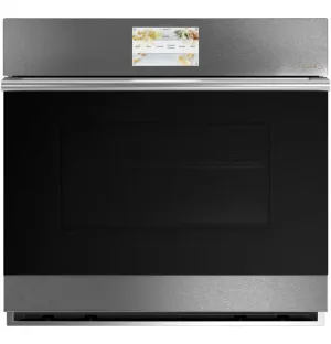 Cafe CTS70DM2NS5 Caf 30" Smart Single Wall Oven With Convection In Platinum Glass