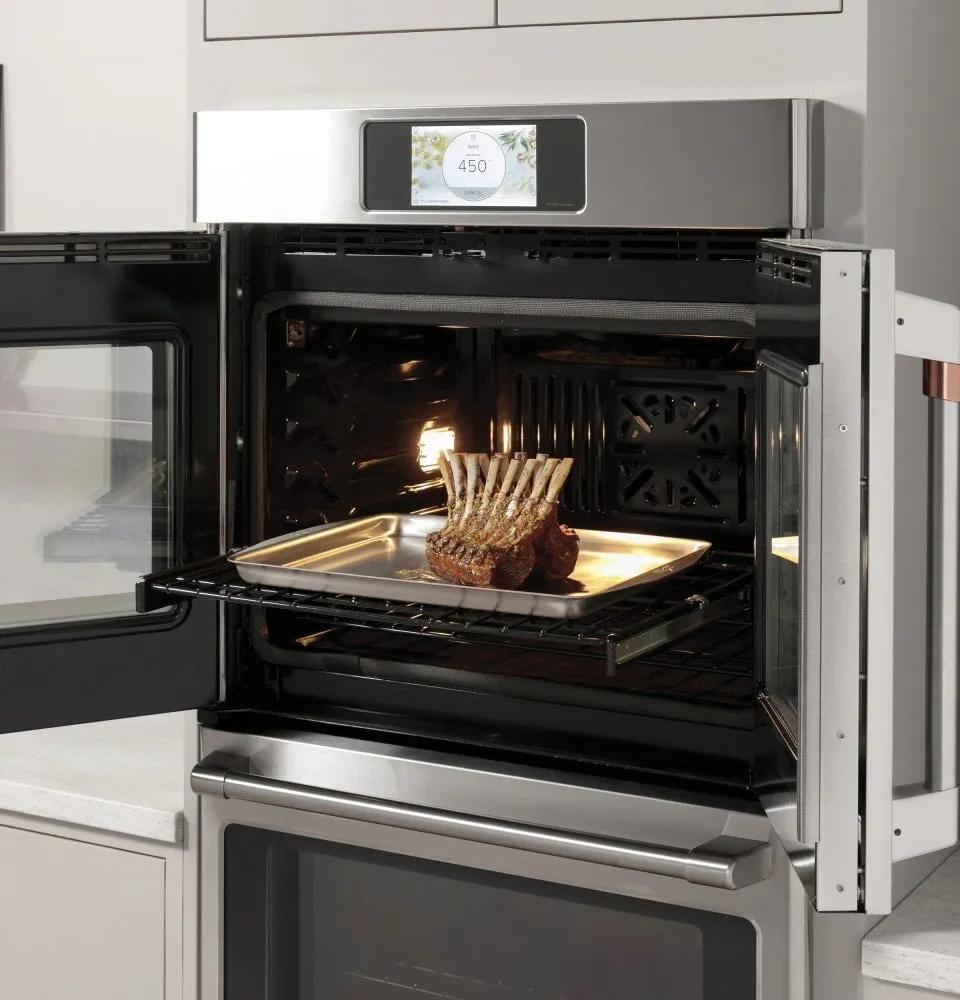 Cafe CTS90FP3ND1 Caf Professional Series 30" Smart Built-In Convection French-Door Single Wall Oven