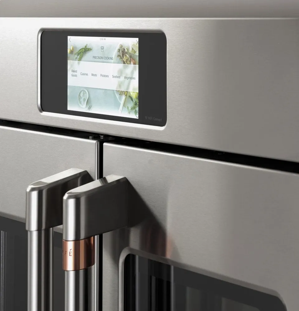 Cafe CTS90FP3ND1 Caf Professional Series 30" Smart Built-In Convection French-Door Single Wall Oven