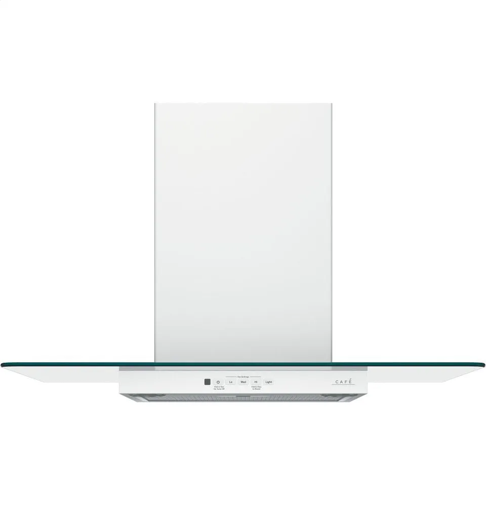 Cafe CVW73014MWM Caf 30" Wall-Mount Glass Canopy Chimney Hood