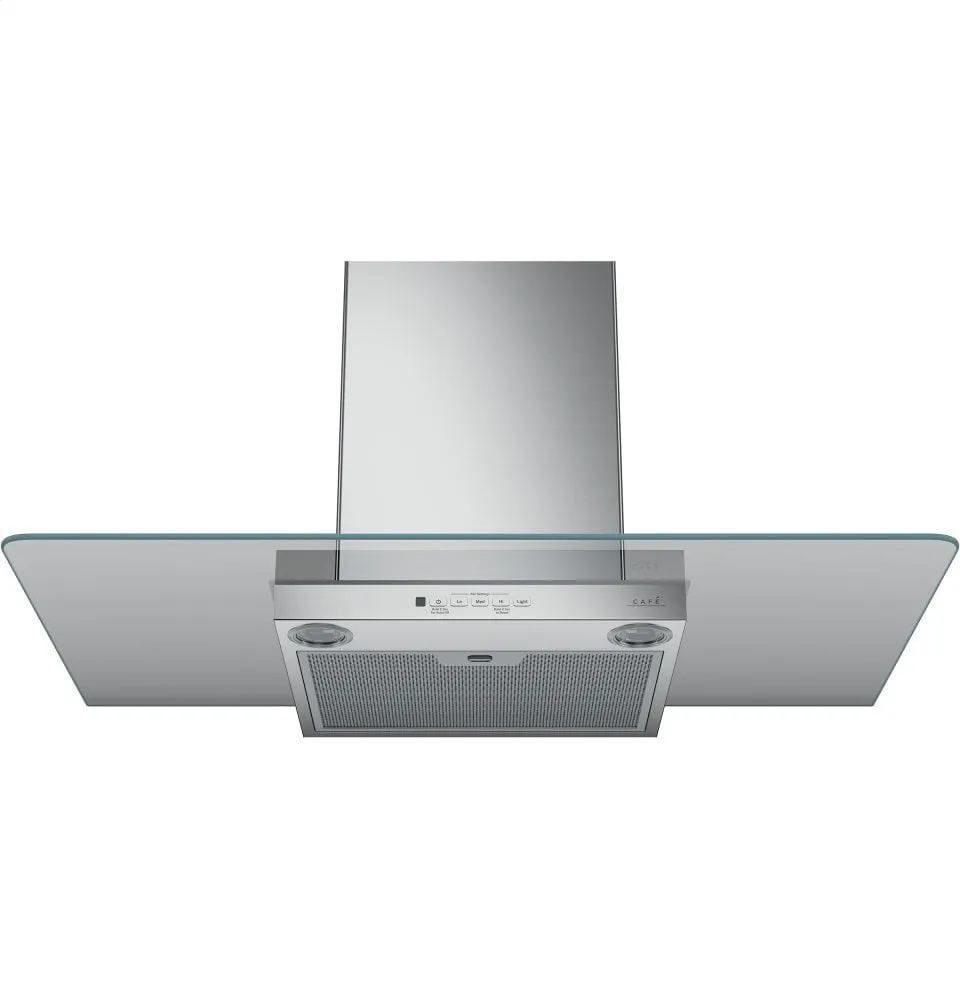 Cafe CVW73612MSS Caf 36" Wall-Mount Glass Canopy Chimney Hood
