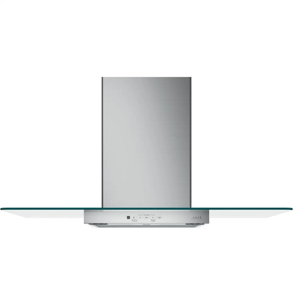 Cafe CVW73612MSS Caf 36" Wall-Mount Glass Canopy Chimney Hood