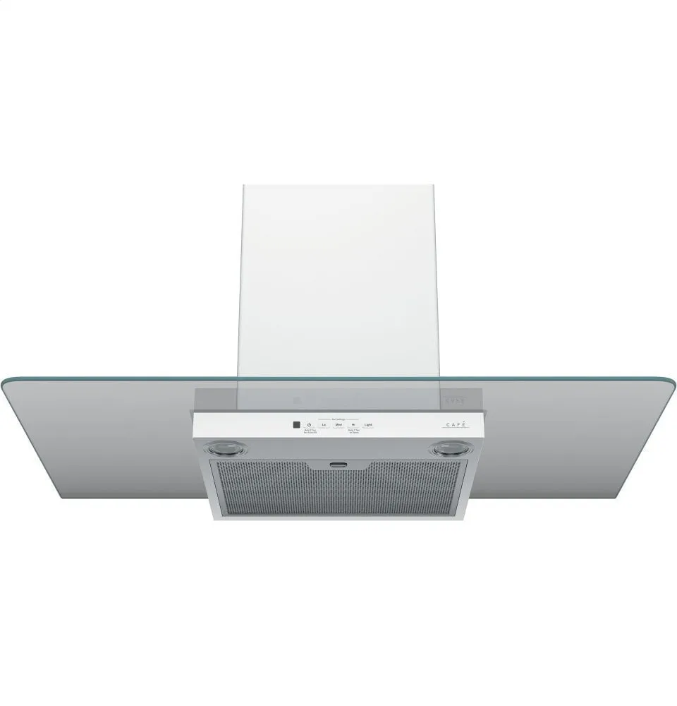 Cafe CVW73614MWM Caf 36" Wall-Mount Glass Canopy Chimney Hood