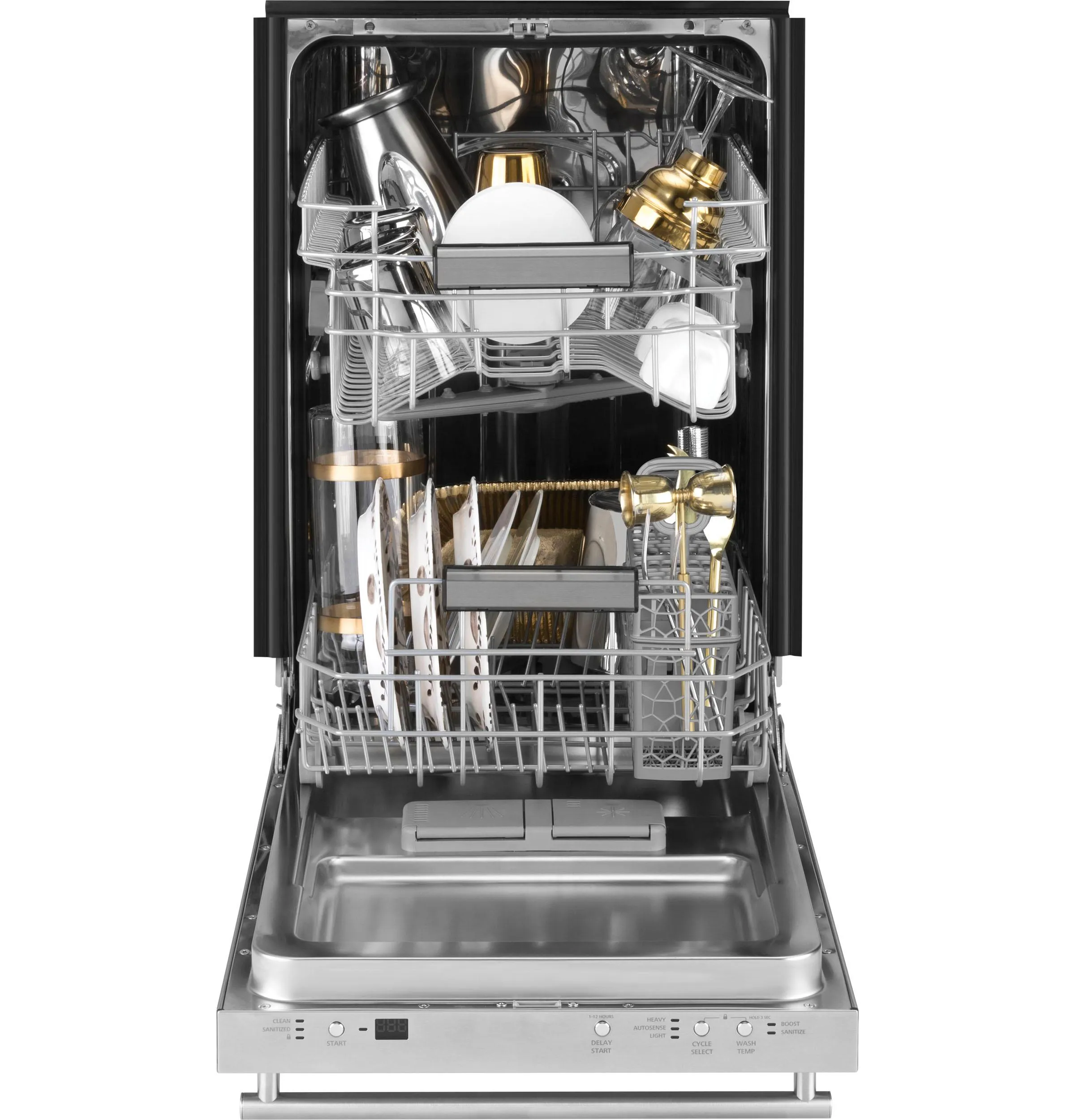 Cafe UDT165SIVII 18" Panel-Ready Dishwasher