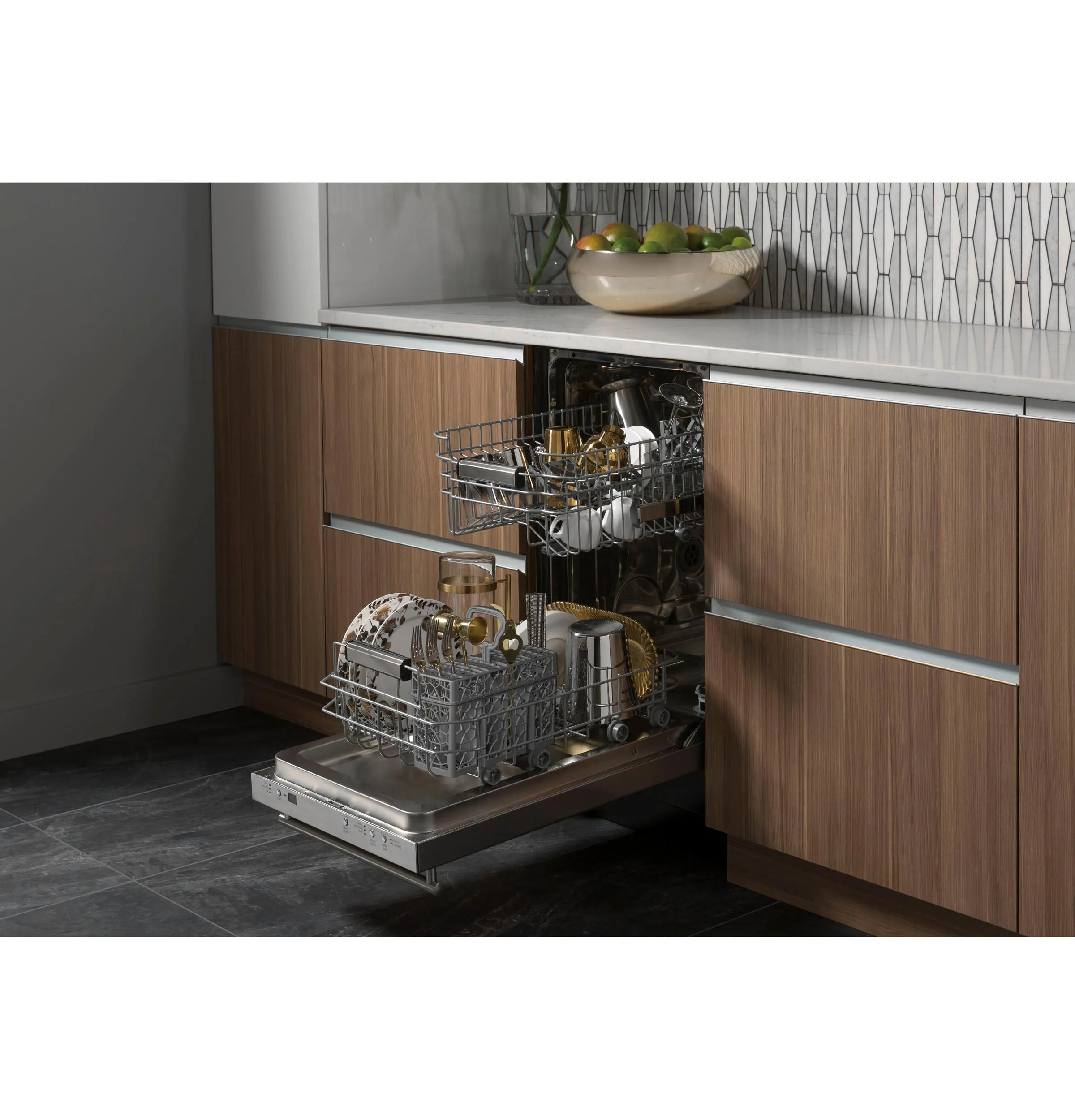 Cafe UDT165SIVII 18" Panel-Ready Dishwasher