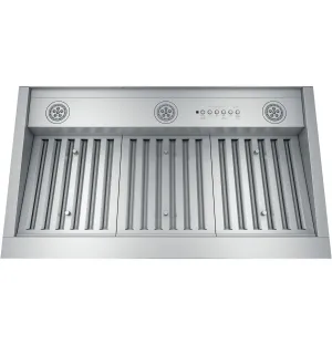 Cafe UVC9360SLSS 36" Smart Designer Custom Insert W/ Dimmable Led Lighting