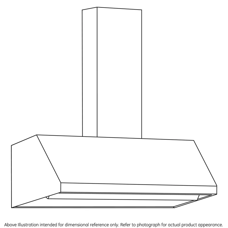 Cafe UVW8304SPSS 30" Designer Wall Mount Hood W/ Dimmable Led Lighting