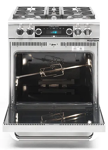 Capital CSB304 Connoisseurian 30" Dual Fuel Self Clean Range
