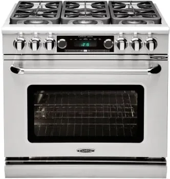 Capital CSB362B2 Connoisseurian 36" Dual Fuel Self Clean Range