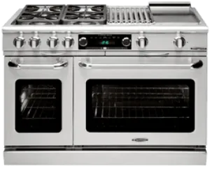 Capital CSB484B2 Connoisseurian 48" Dual Fuel Self Clean Range