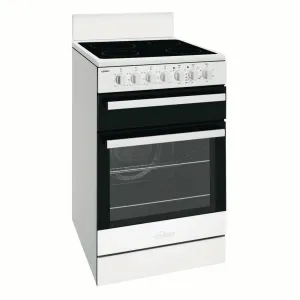 Chef CFE547WB 54cm White Freestanding Electric Stove