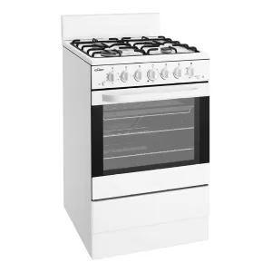 Chef CFG504WBNG 54cm Freestanding Natural Gas Stove