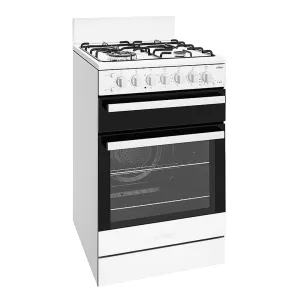 Chef CFG517WBNG 54cm Freestanding Natural Gas Stove