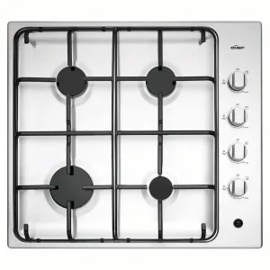Chef CHG642SB 60cm Gas Stainless Steel Cooktop