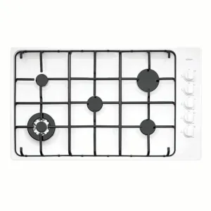 Chef CHG956WB 90cm Gas Stainless Steel Cooktop